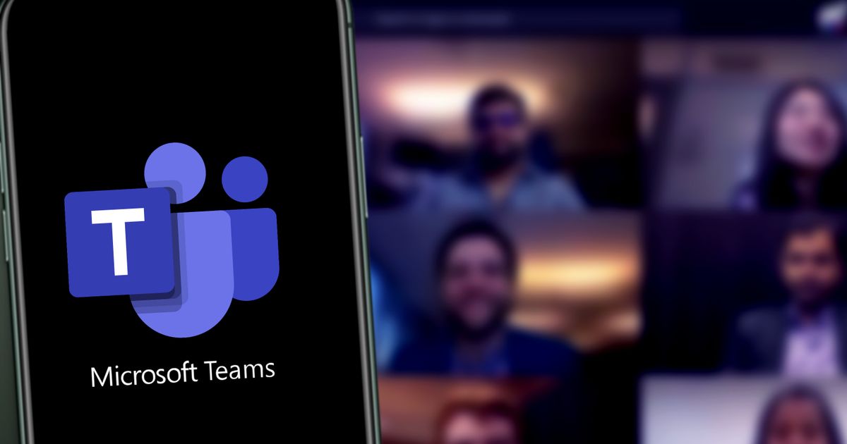 Microsoft Teams app and virtual meeting
