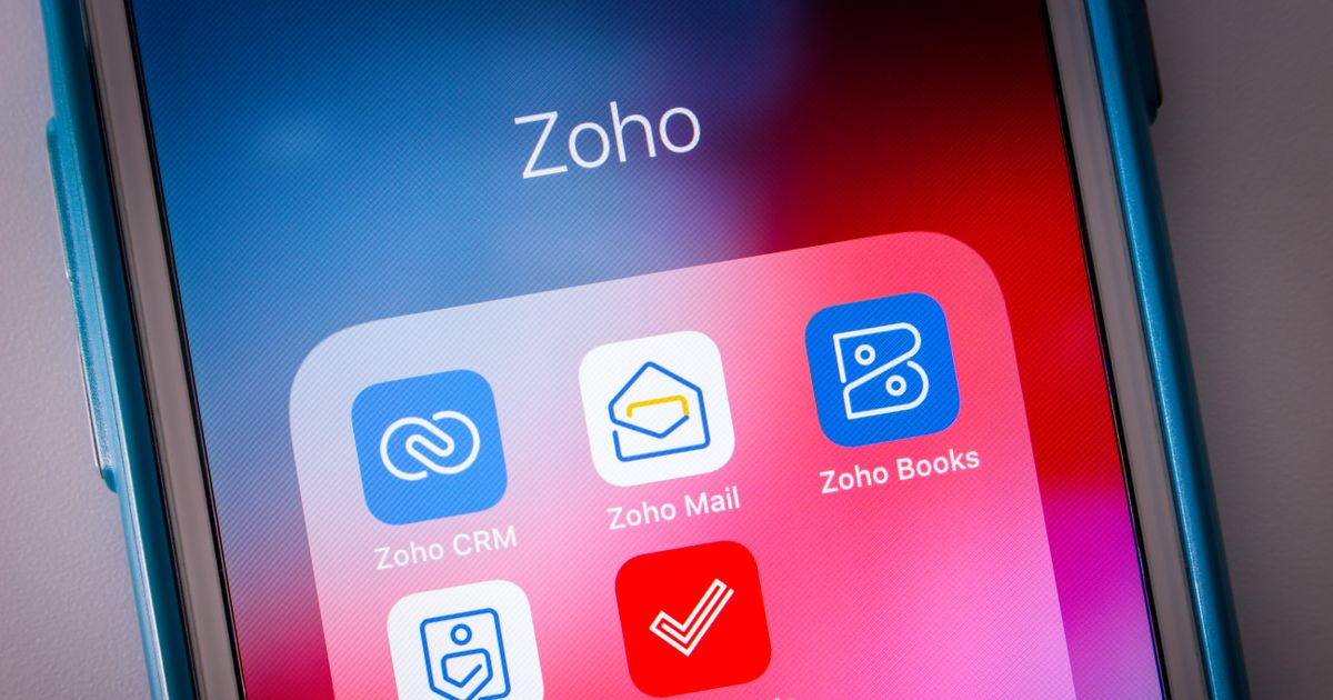Zoho Mail and Workplace apps